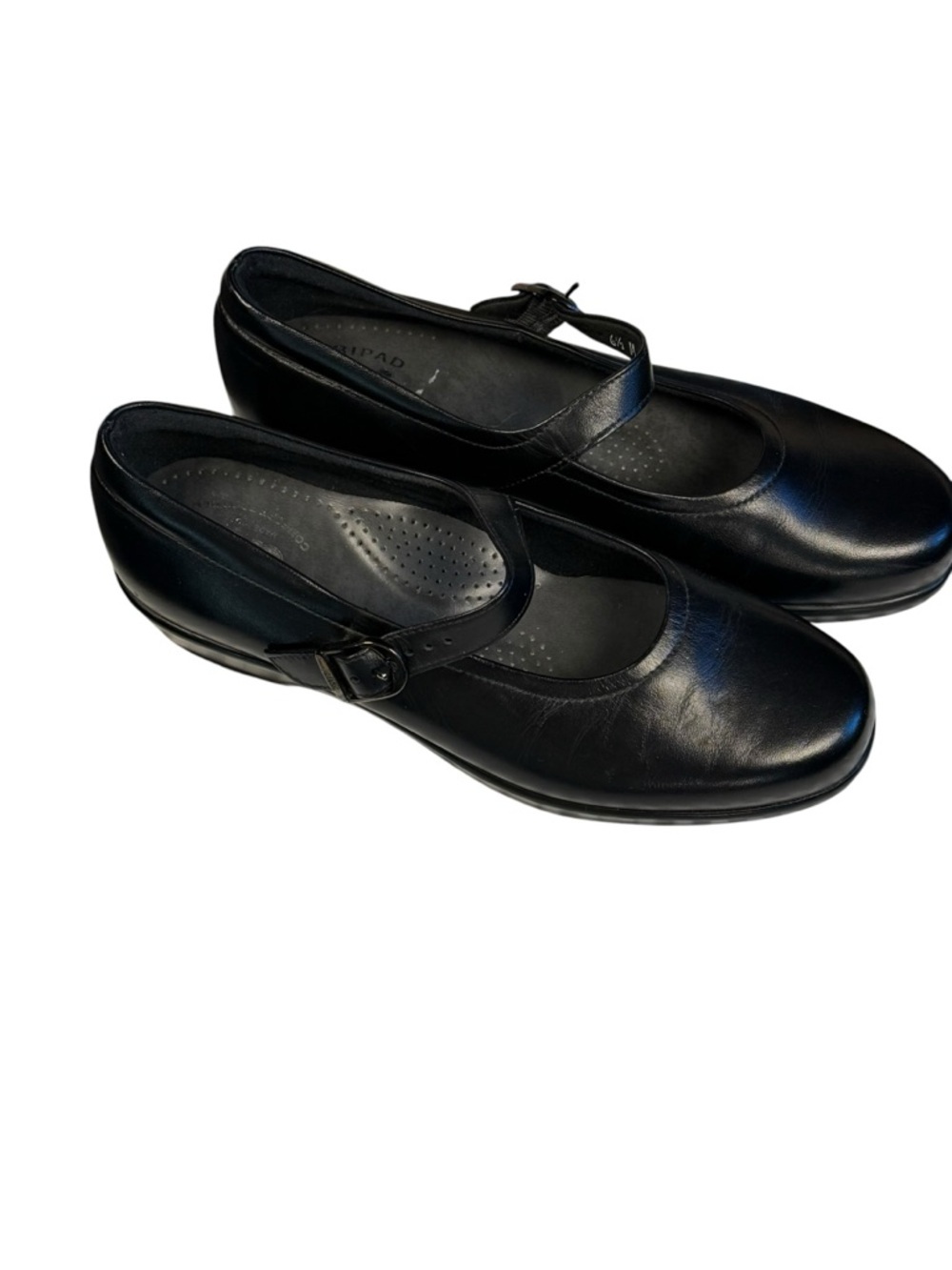 NWOB SAS Maria Comfort Black Leather Mary Jane Shoes Size 6 - Picture 5 of 14